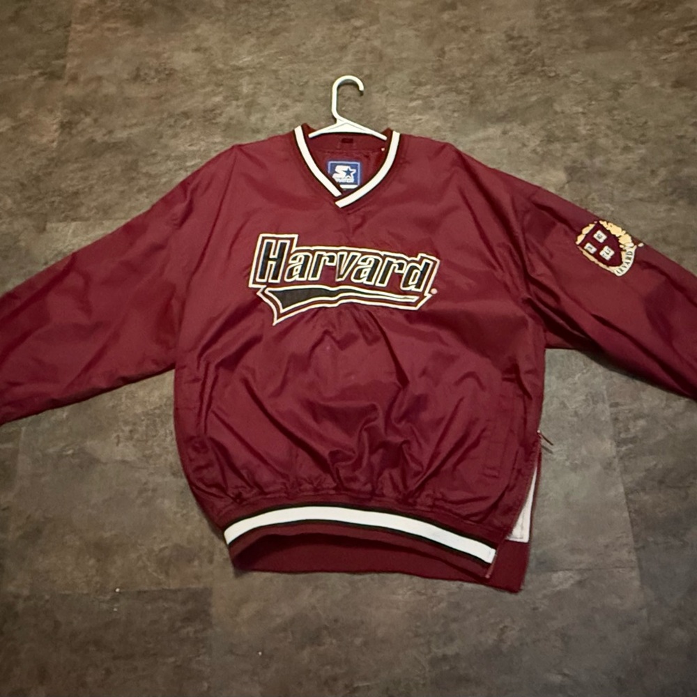 STARTER Maroon Harvard Jacket